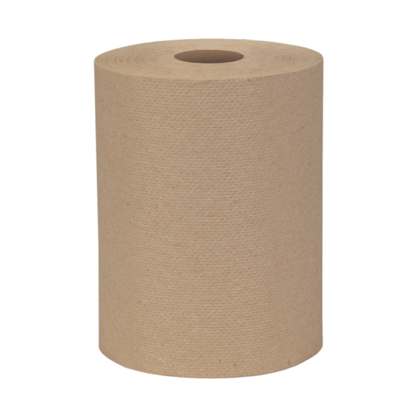 Reliable Brand® 1-Ply Natural Brown Hard Wound Paper Towel Roll (7.8 in. x 800 ft., 6 RL/CS)