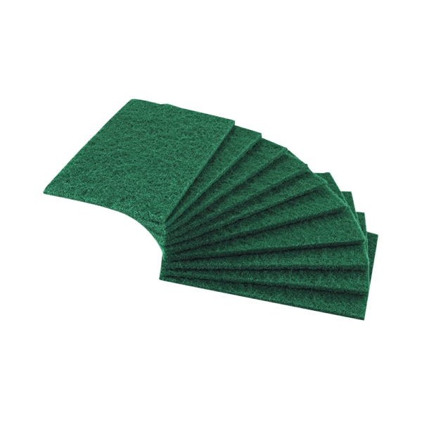 Reliable Brand® Brand Green Medium Duty Scouring Pad (6 in. x 9 in., 20/Case)