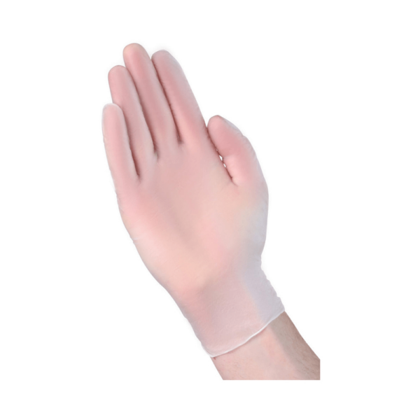 VGuard® 3-mil Clear Vinyl Industrial Disposable Gloves (XL, 100 Gloves/BX, 10 BX/CS) - Image 2