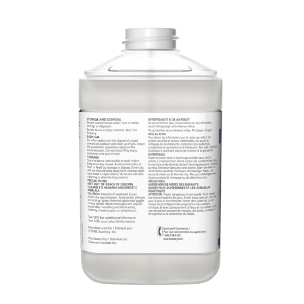 Oxivir® Clear Five Disinfectant Cleaner (2.5 Liter Container, 2 Containers/CS) - Image 3